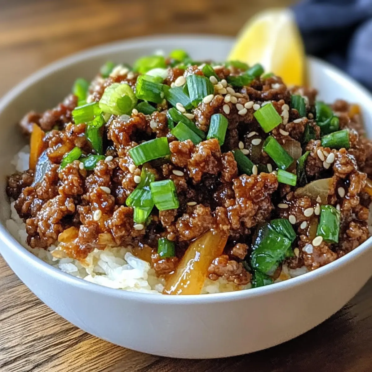 Bulgogi mit Hackfleisch