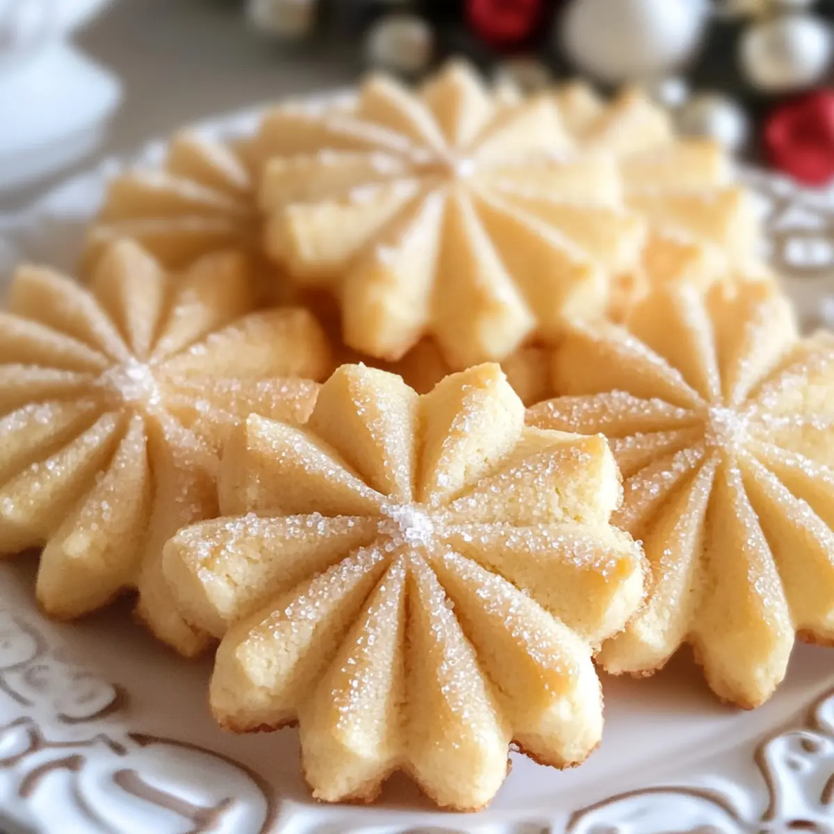 Weiche und Buttrige Deutsche Spritzkekse