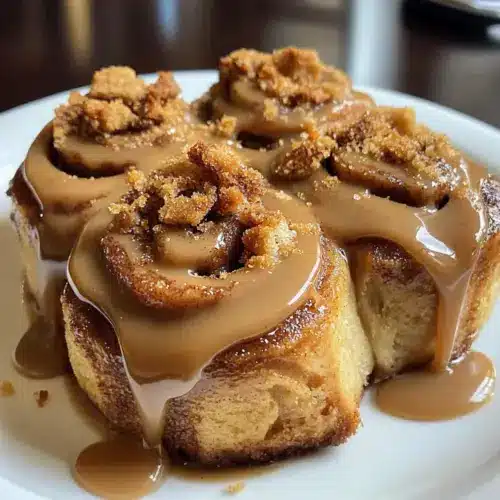 Biscoff-Kekse Zimtschnecken