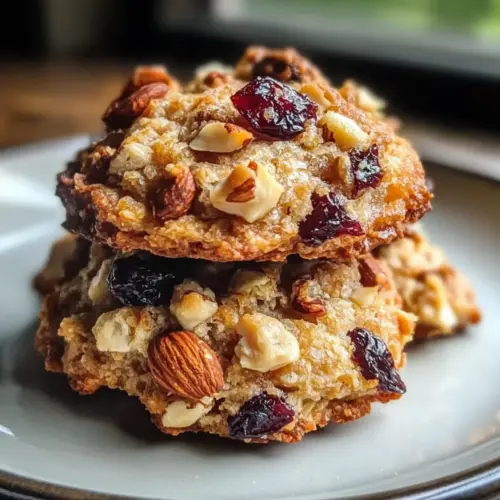 Hohe-Protein Frühstücks-Kekse