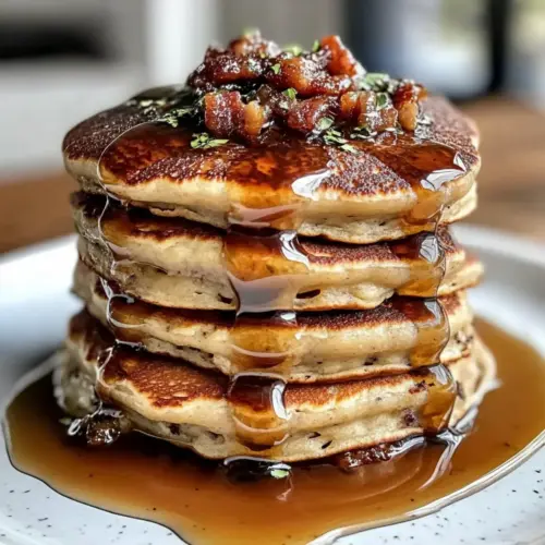 Reiche und fluffige Kaffeepfannkuchen