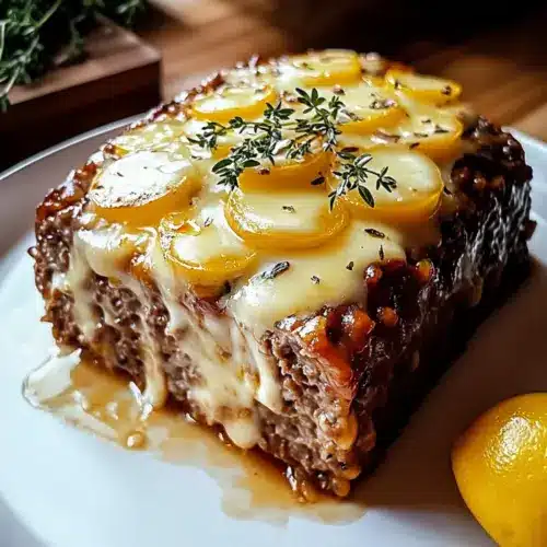 Schweizer Käse Hackbraten