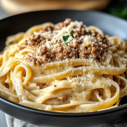 weiße Bolognese Sauce