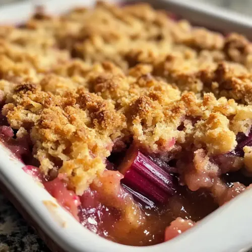 Bester Rhabarber-Crisp