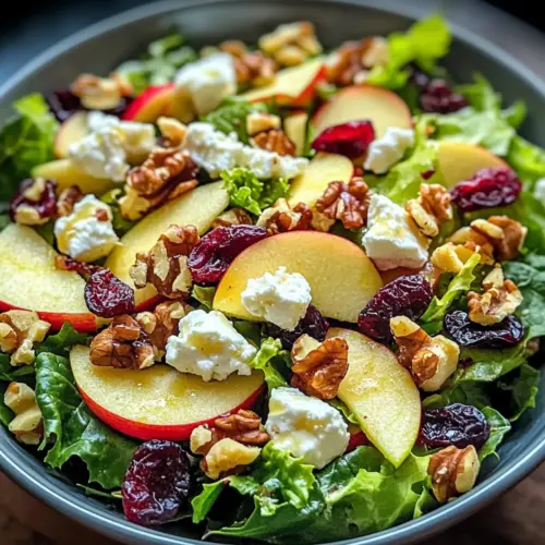 Honigkrisp Apfel Feta Salat