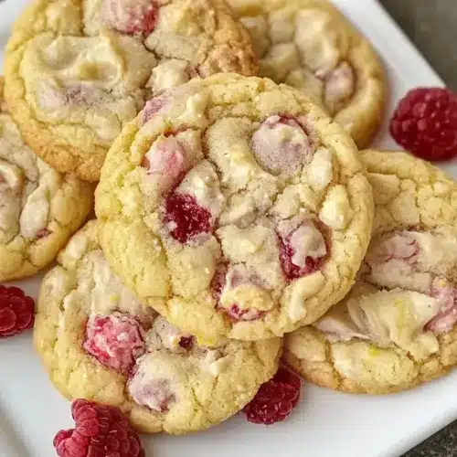 Zitronen-Himbeer-Kekse