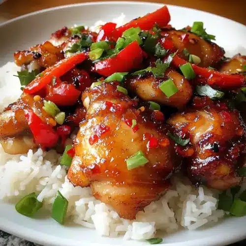 Scharfe Ingwerhähnchen