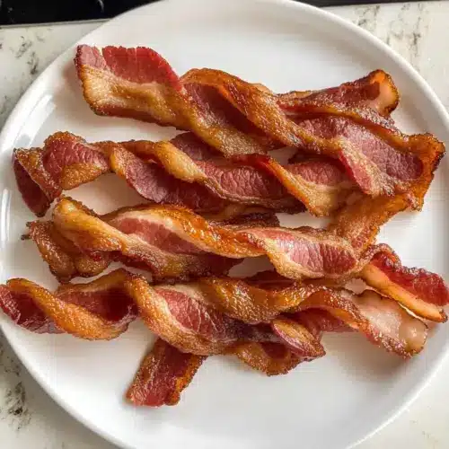Luftfritteuse Verdrehter Speck