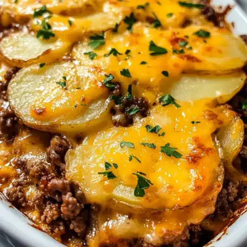 Hobo-Auflauf Hackfleisch Rezept