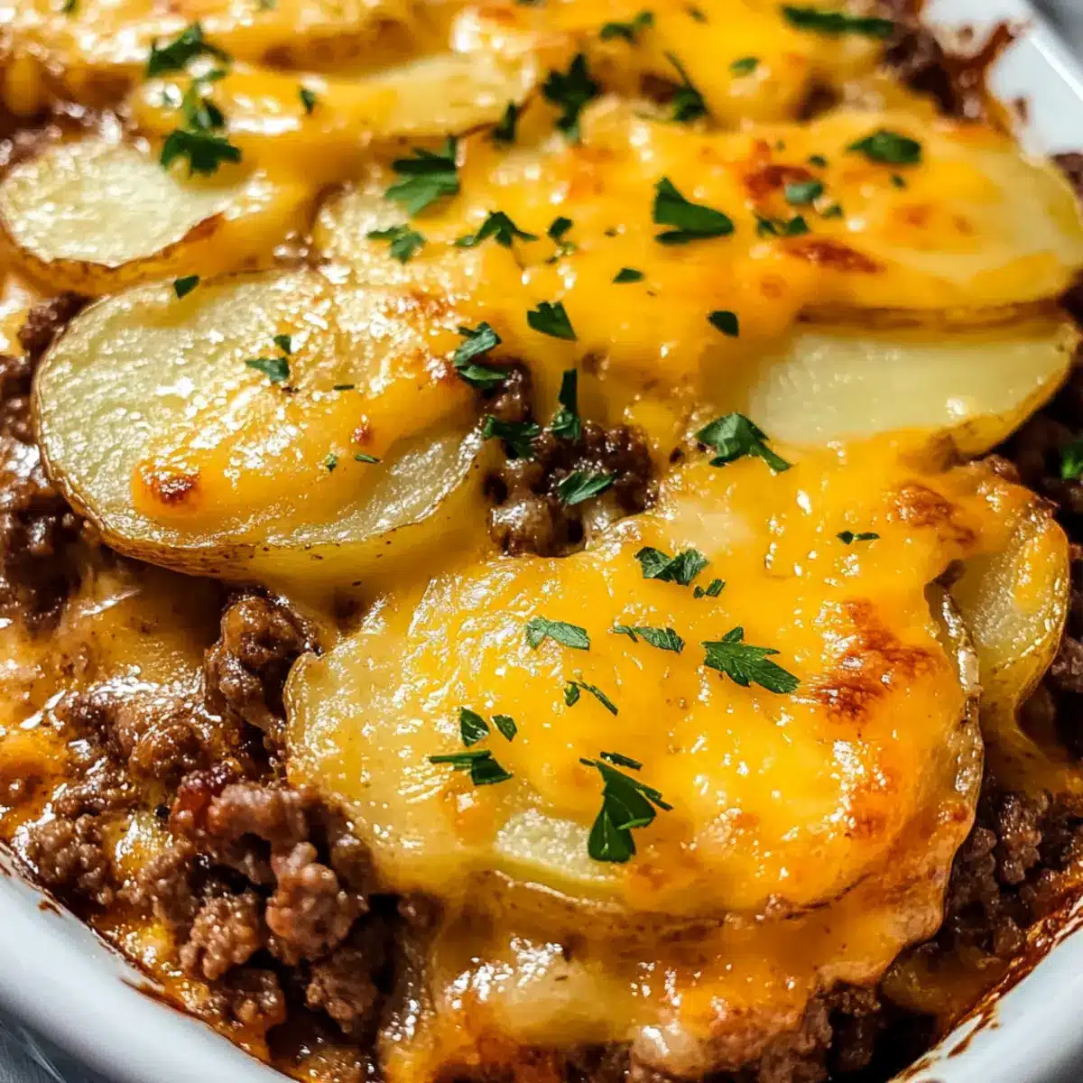 Hobo-Auflauf Hackfleisch Rezept