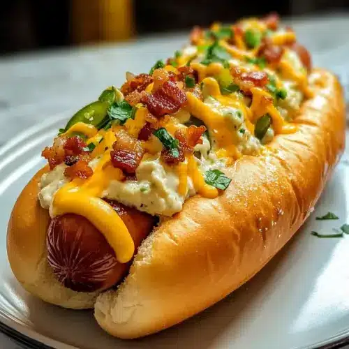 Beladene Jalapeño-Popper-Hotdogs