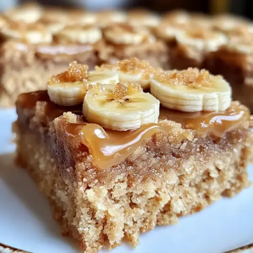 Schleimige Bananenriegel