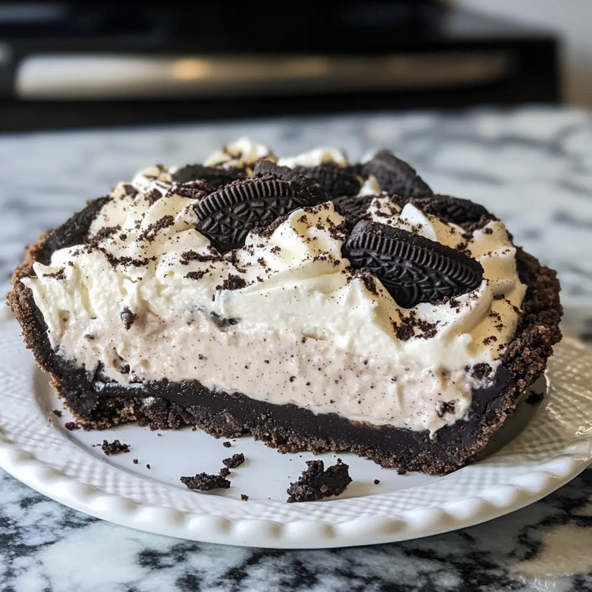 Oreo Pudding Kuchen