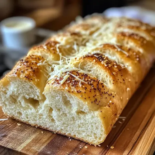 Parmesan Knoblauch Artisan Brot