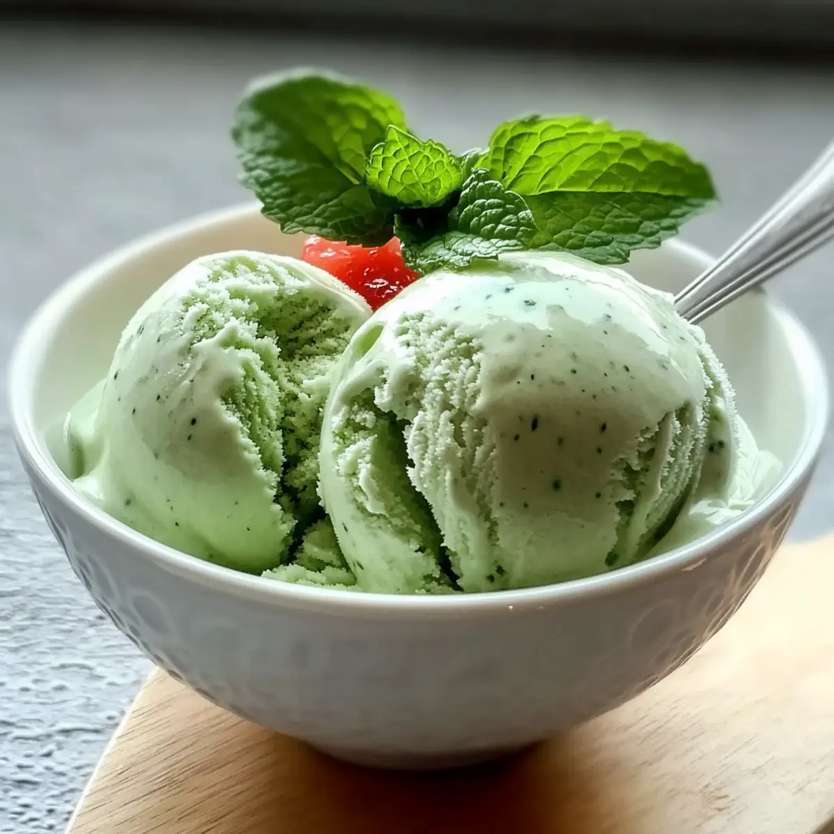 Beste Frische Minze Eiscreme Rezept