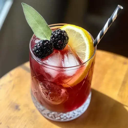Schwarze Johannisbeeren Salbeitee