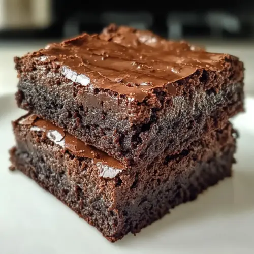 Niedrigkalorische griechische Joghurt Brownies