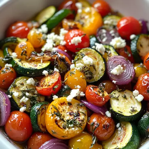 Ein-Pfannen-Griechisches Gemüse Rezept