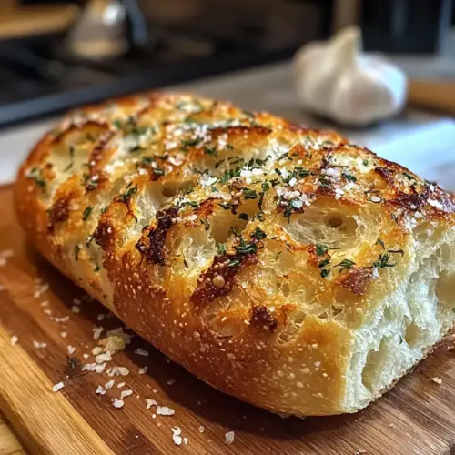 Parmesan Knoblauch Artisan Brot