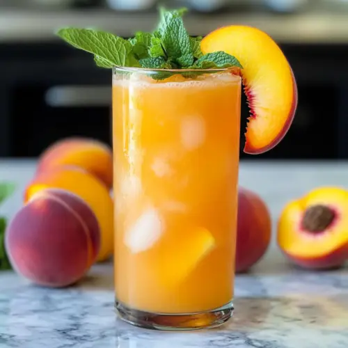 Pfirsich-Limonade
